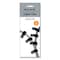 Belkin Cable Tie Assortment, 8 in L, Black, Blue, Gray, Green, Red, Yellow, 6 PK F8B024 - alternate 1
